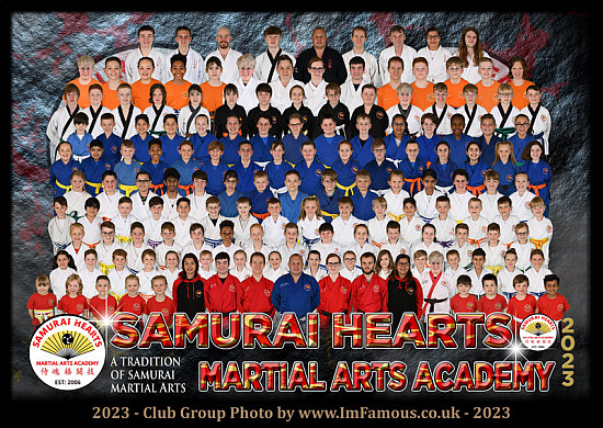 Samurai Hearts Martial Arts Centre - Wednesday 17th to Friday 19th May 2023
