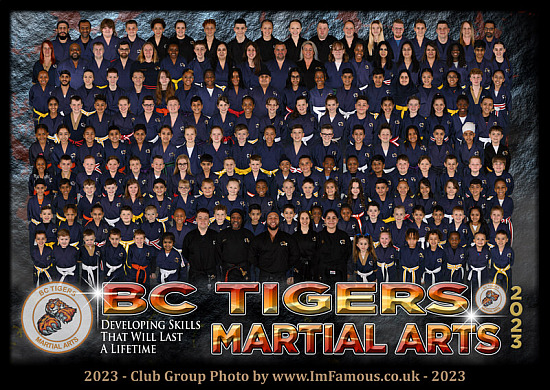 BC Tigers Martial Arts - Tuesday 9th to Friday 12th May 2023
