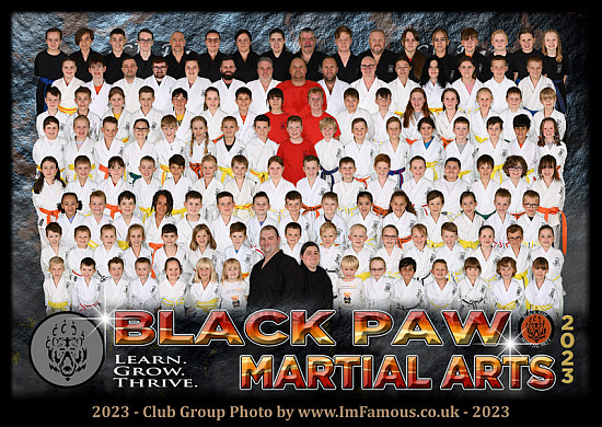 Black Paw Martial Arts Academy - Tuesday 4th to Thursday 6th July 2023