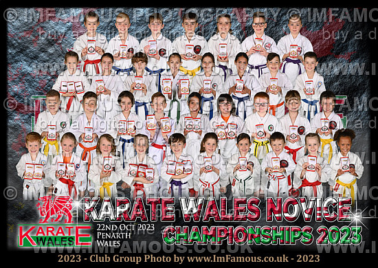 Karate Wales Novice Championships  - Sunday 22nd October 2023