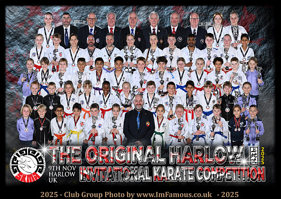 The Original Harlow Invitational Karate Competition 2025 - Sun 9th Nov