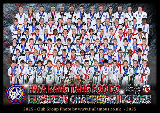 HWA Rang Tang Soo Do Europe Invitational Competition 2025 - Sat 8th Nov