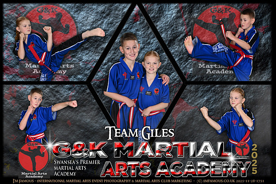 G & K Martial Arts Academy - Fri 28th Nov to Tue 2nd Dec 2025