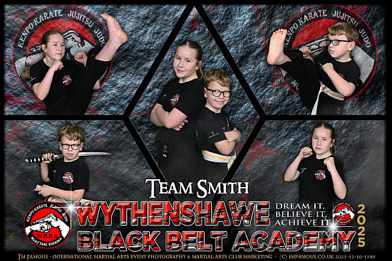 Wythenshawe BlackBelt Academy - Wed 10th to Sat 13th Dec 