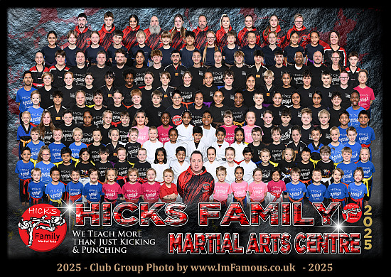 Hicks Family Martial Arts Centre - Wed 19th to Sat 22nd Nov 2025
